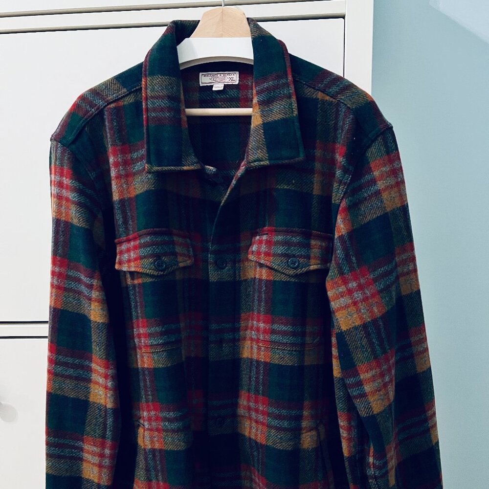 Wallace & Barnes (J. Crew) Wool chore jacket, size XL